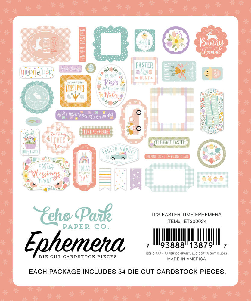 Ephemera- It’s Easter Time – Echo Park Hot on Sale