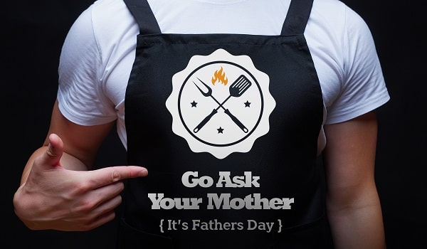 Go Ask Your Mom BBQ Apron SVG Image File Download for Father’s Day Online Hot Sale