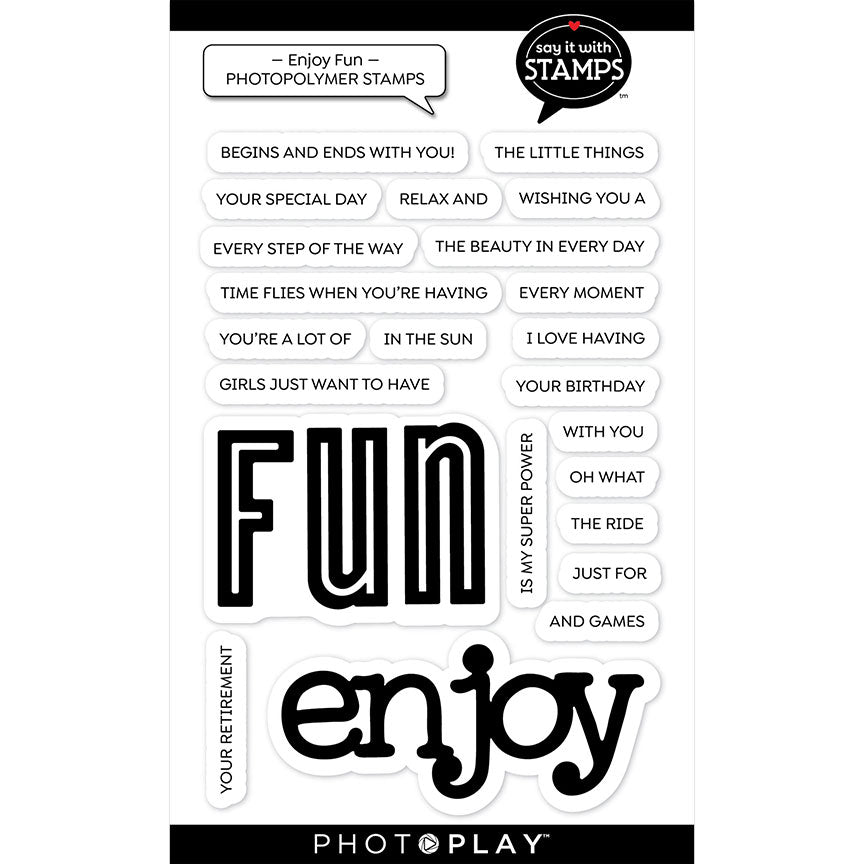 Enjoy Fun Stamps – PhotoPlay Online Hot Sale