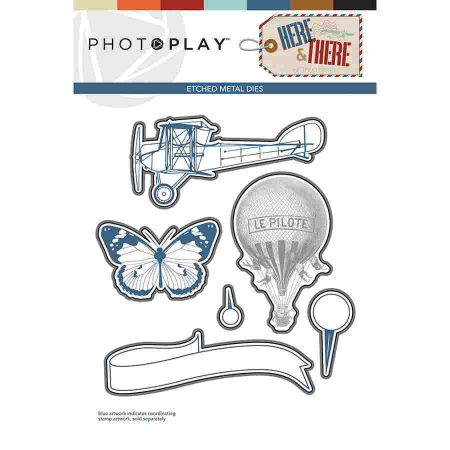 Here & There Etched Die Set – Traci Smith – PhotoPlay Online now