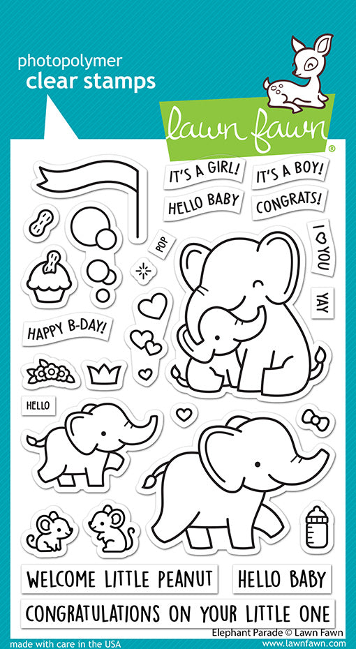Elephant Parade-Stamps-Lawn Fawn Supply