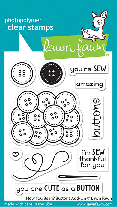 How You Bean Buttons Add-On- Stamps- Lawn Fawn Online now