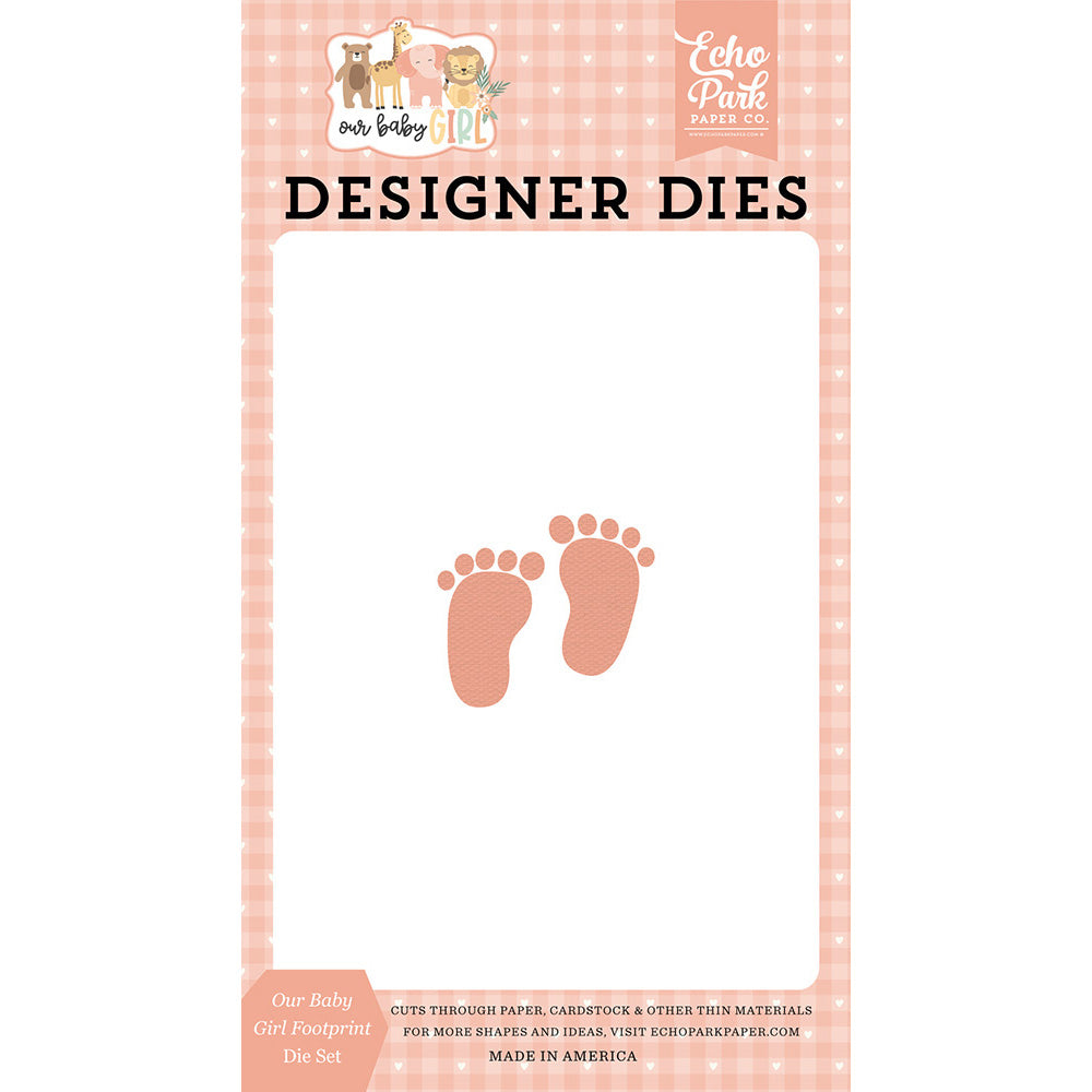 Footprint Designer Dies – Our Baby Girl – Echo Park Online Hot Sale