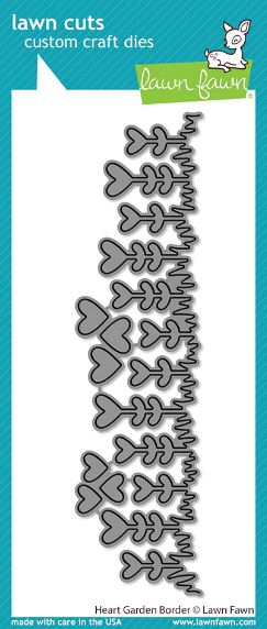 Heart Garden Border Die Set – Simply Celebrate Collection – Lawn Fawn Online Sale