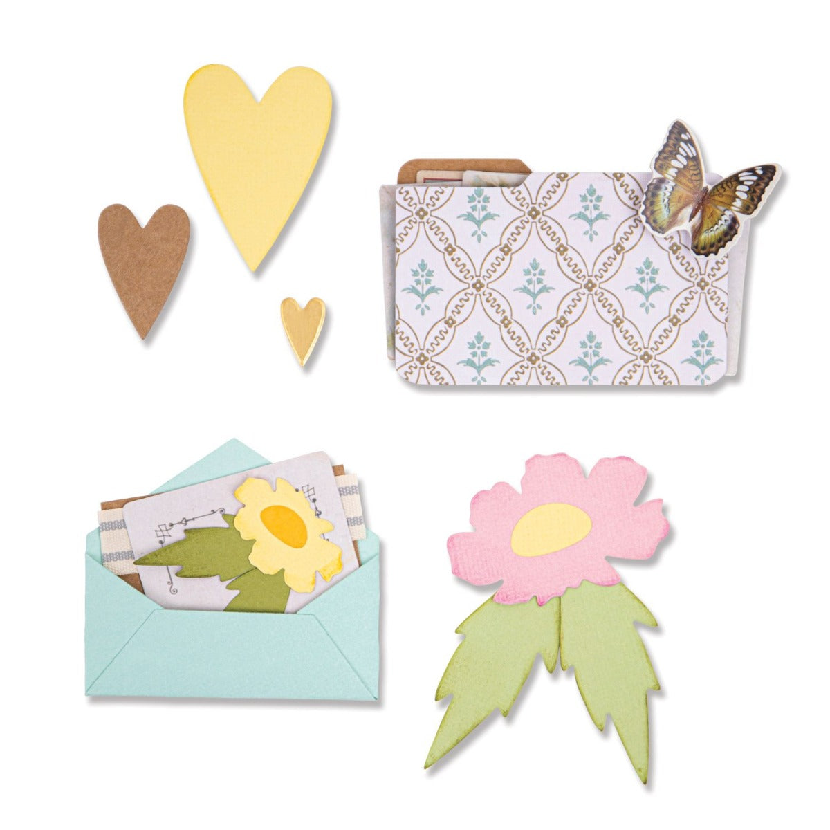 Envelope Folder & Flowers Thinlits Die – Eileen Hull – Sizzix Online Hot Sale