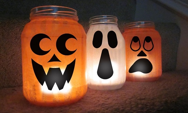 Jack-O-Lantern Faces SVG Image File Download for Halloween Projects Hot on Sale