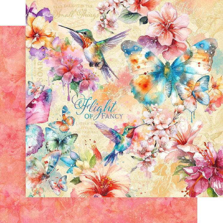Flight of Fancy 12″ x 12″ Collection Pack – Graphic 45 Online