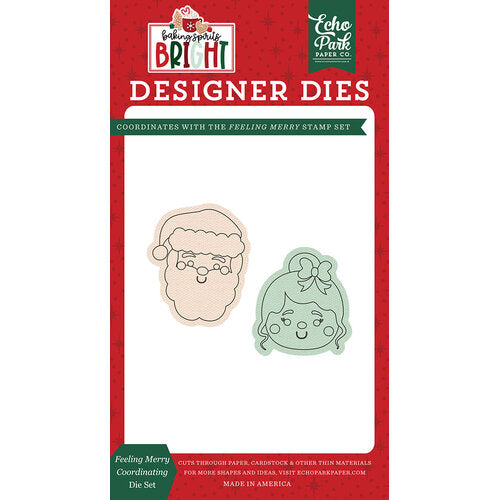 Feeling Merry Coordinating Die Set – Baking Spirits Bright – Echo Park Sale
