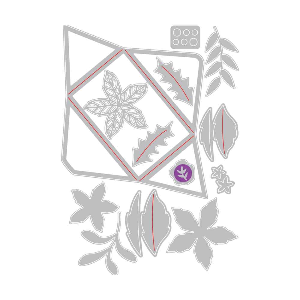 Festive Envelope Thinlits Dies – Lisa Jones – Sizzix Supply