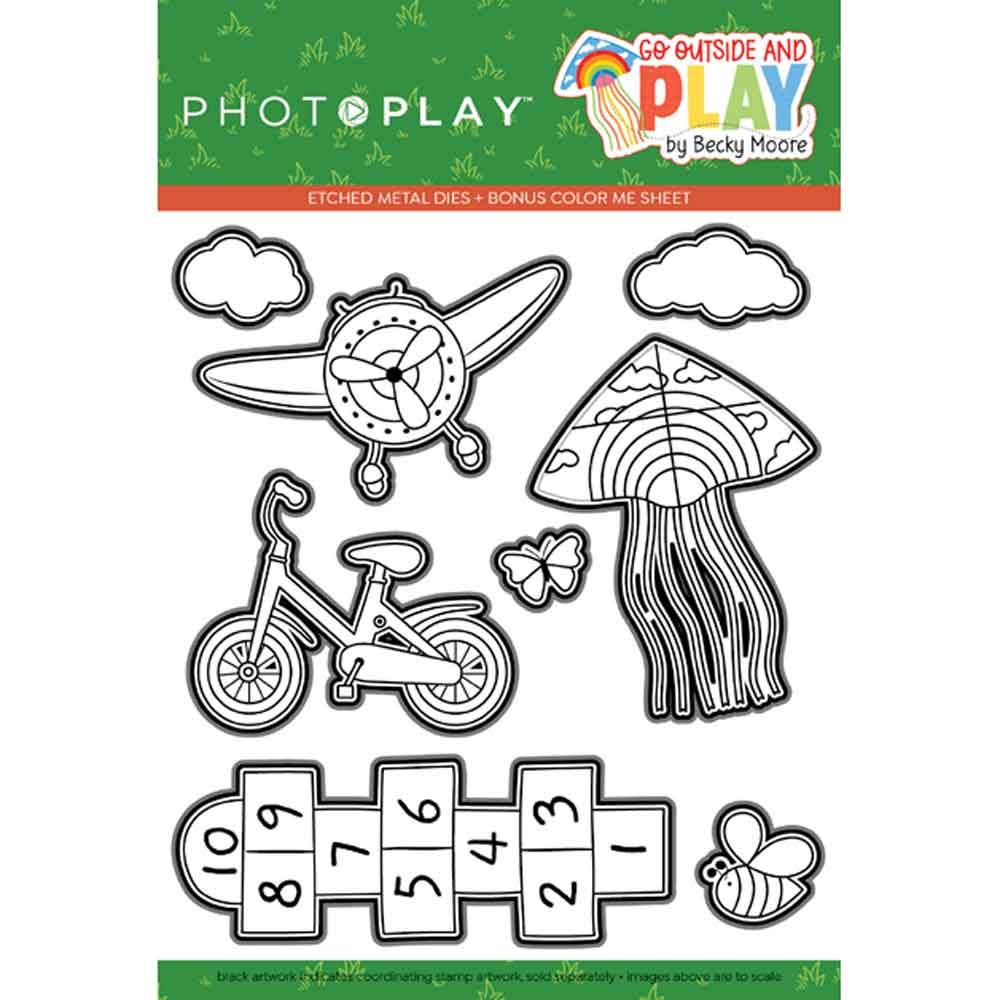 Go Outside and Play Dies – Becky Moore – PhotoPlay Discount