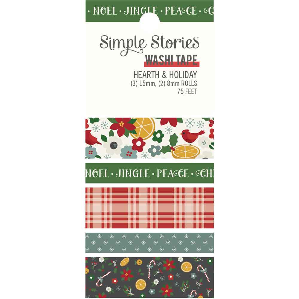 Hearth & Holiday Washi Tape – Simple Stories Hot on Sale