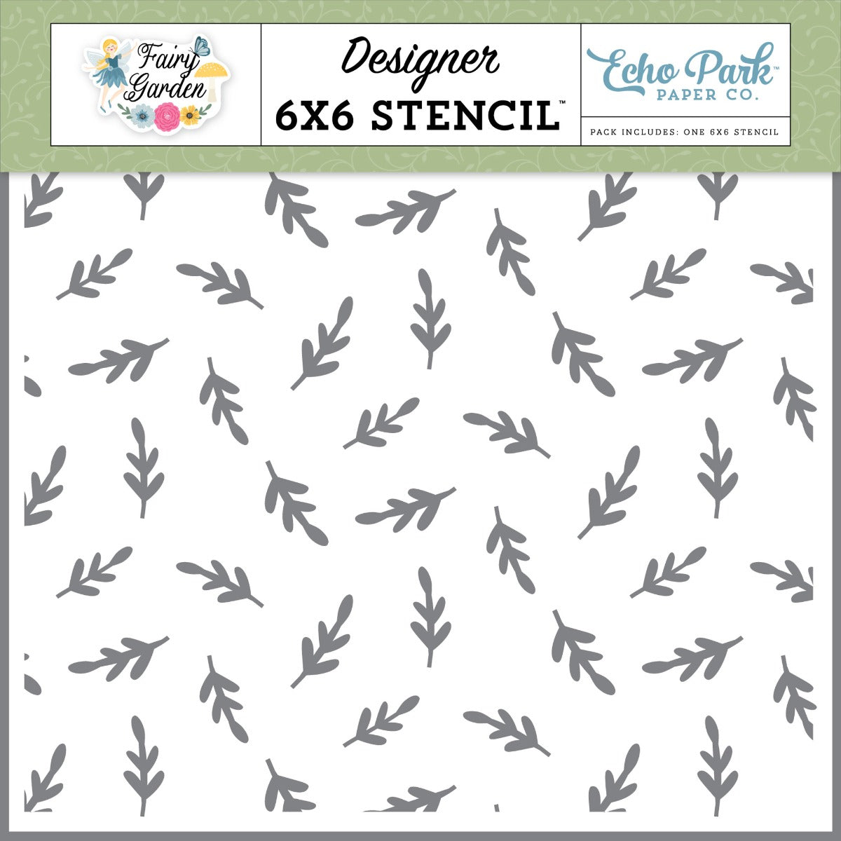 Fairy Garden Greenery Stencil – Echo Park Online