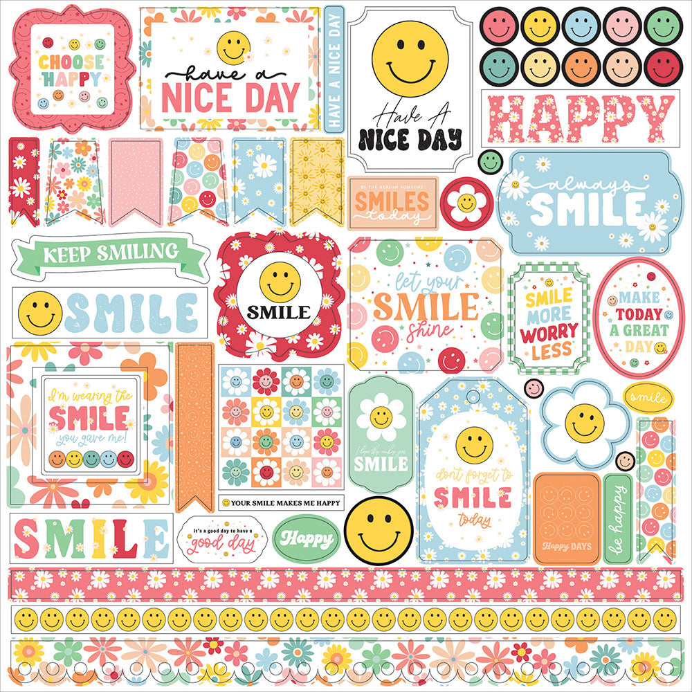 Have A Nice Day Element Stickers – Echo Park Online Hot Sale