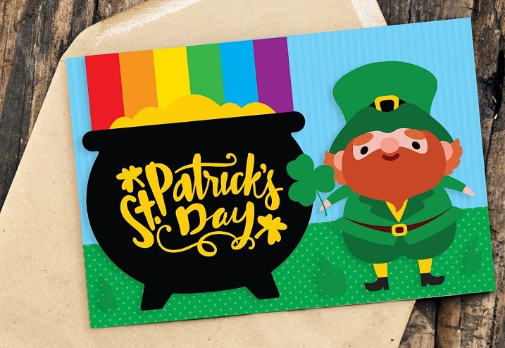 Leprechaun’s Treasure SVG Image File Download for St. Patrick’s Day Projects Fashion