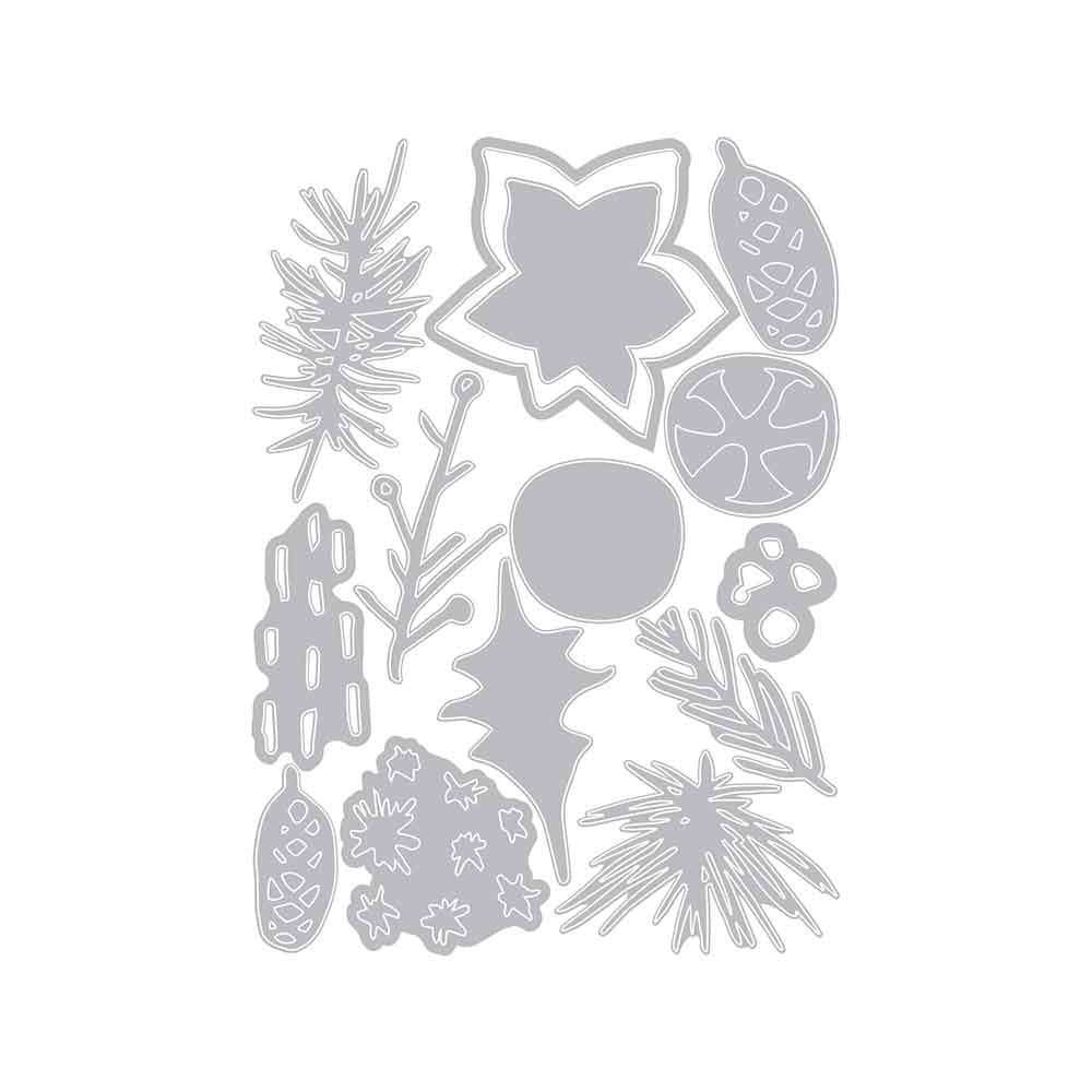 Modern Festive Thinlits Die Set – Tim Holtz – Sizzix Supply
