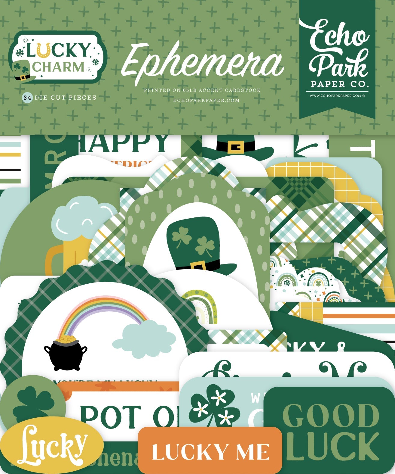Lucky Charm Ephemera – Echo Park Hot on Sale