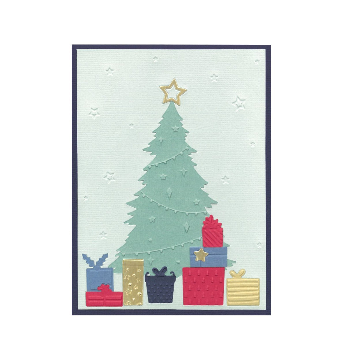 Sparkle Tree Thinlits Die w/ Textured Impressions Embossing Folder – Lisa Jones – Sizzix on Sale