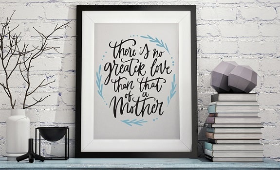 No Greater Love Mother SVG Image File Download for Mother’s Day Projects Hot on Sale