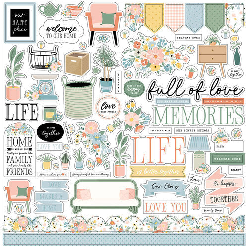 Our Happy Place Element Stickers – Echo Park Fashion