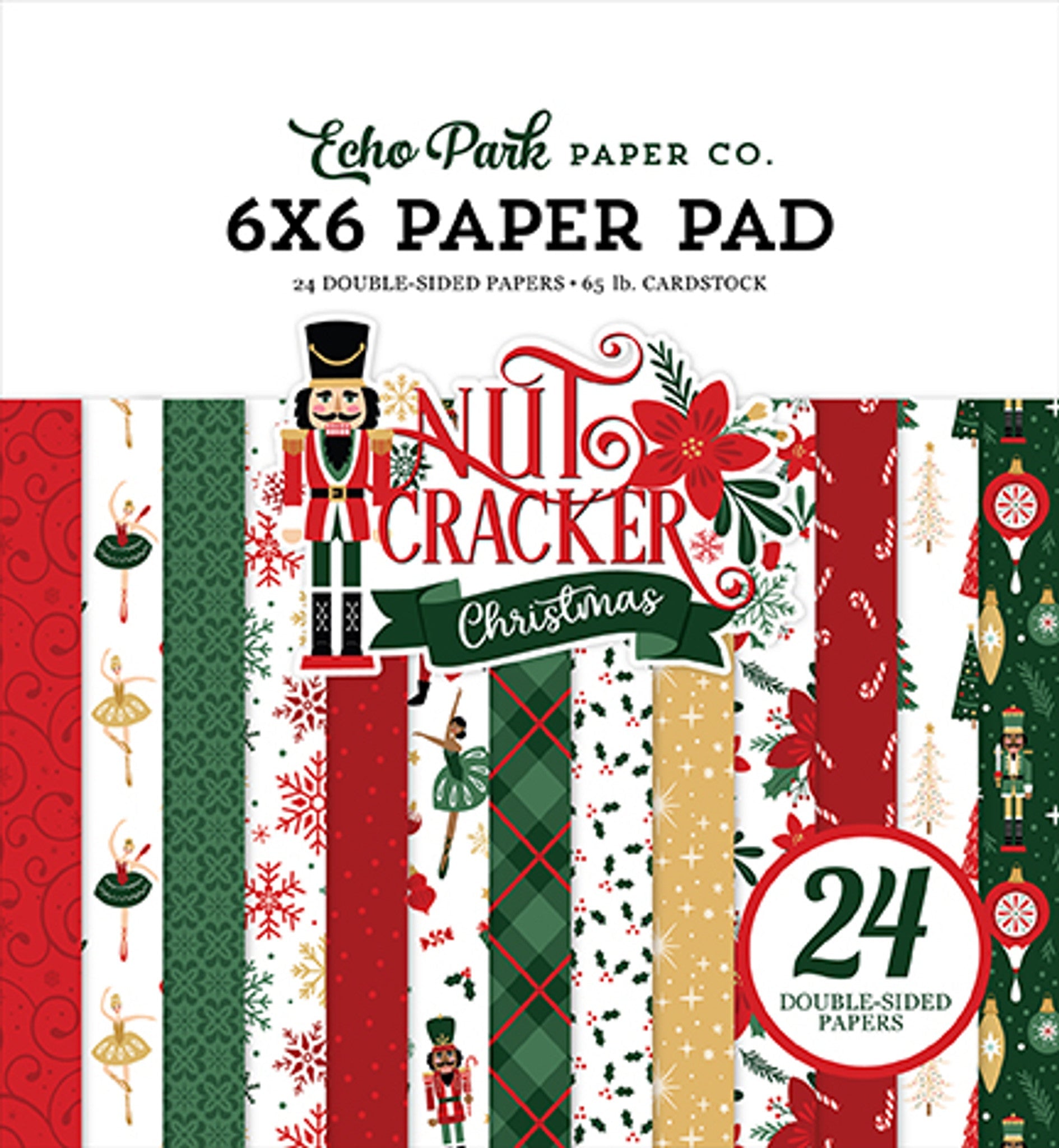 Nutcracker Christmas 6″ x 6″ Paper Pad – Echo Park Hot on Sale