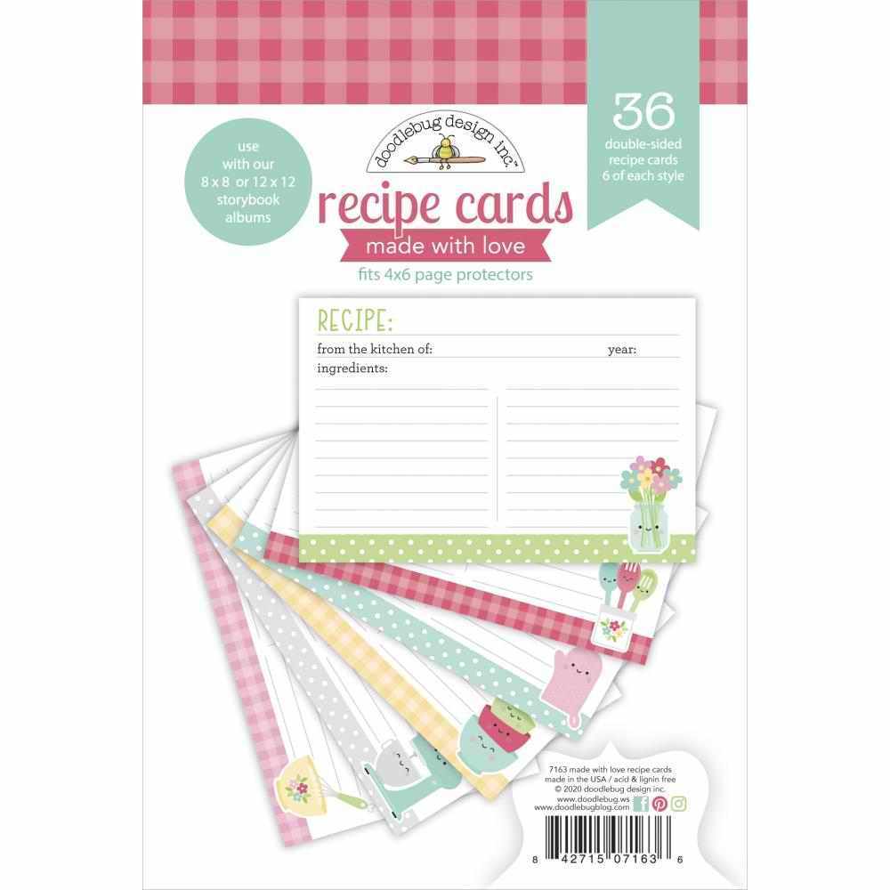 Made With Love Recipe Cards – Doodlebug Online