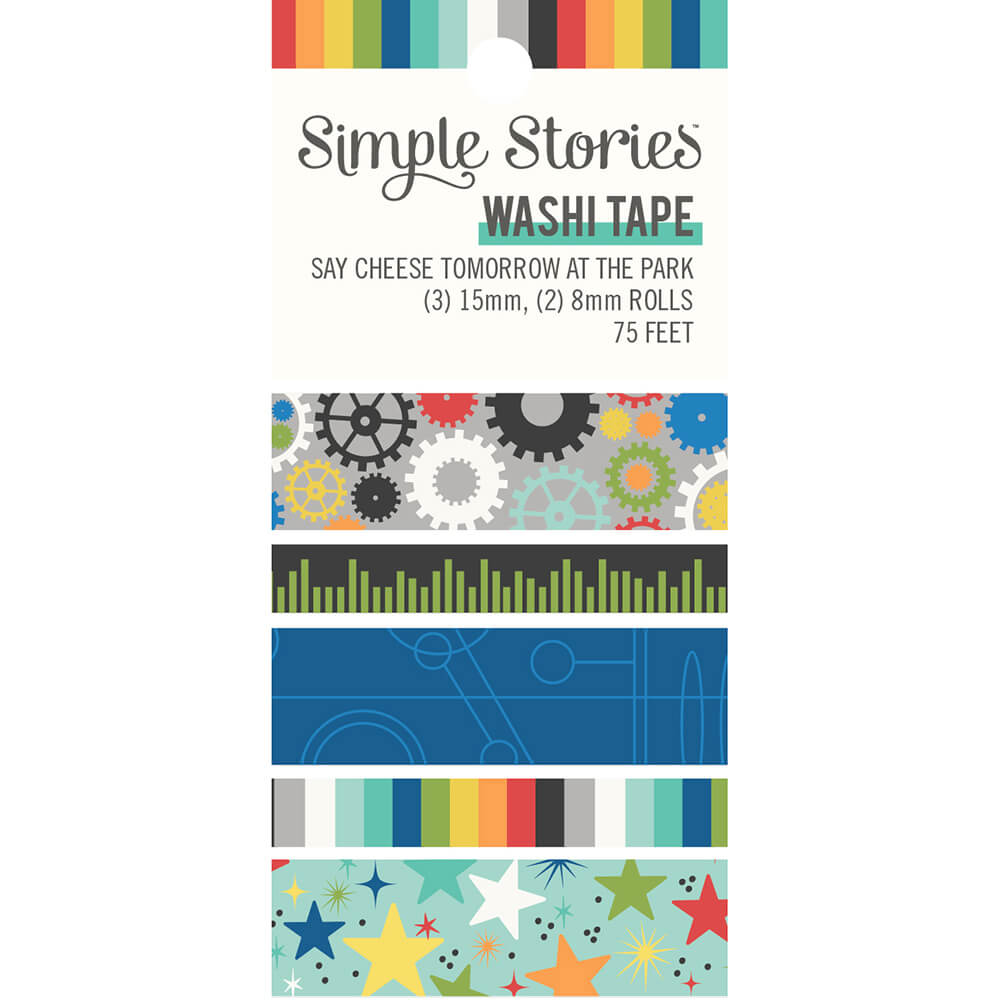 Say Cheese Tomorrow at the Park Washi Tape – Simple Stories Sale