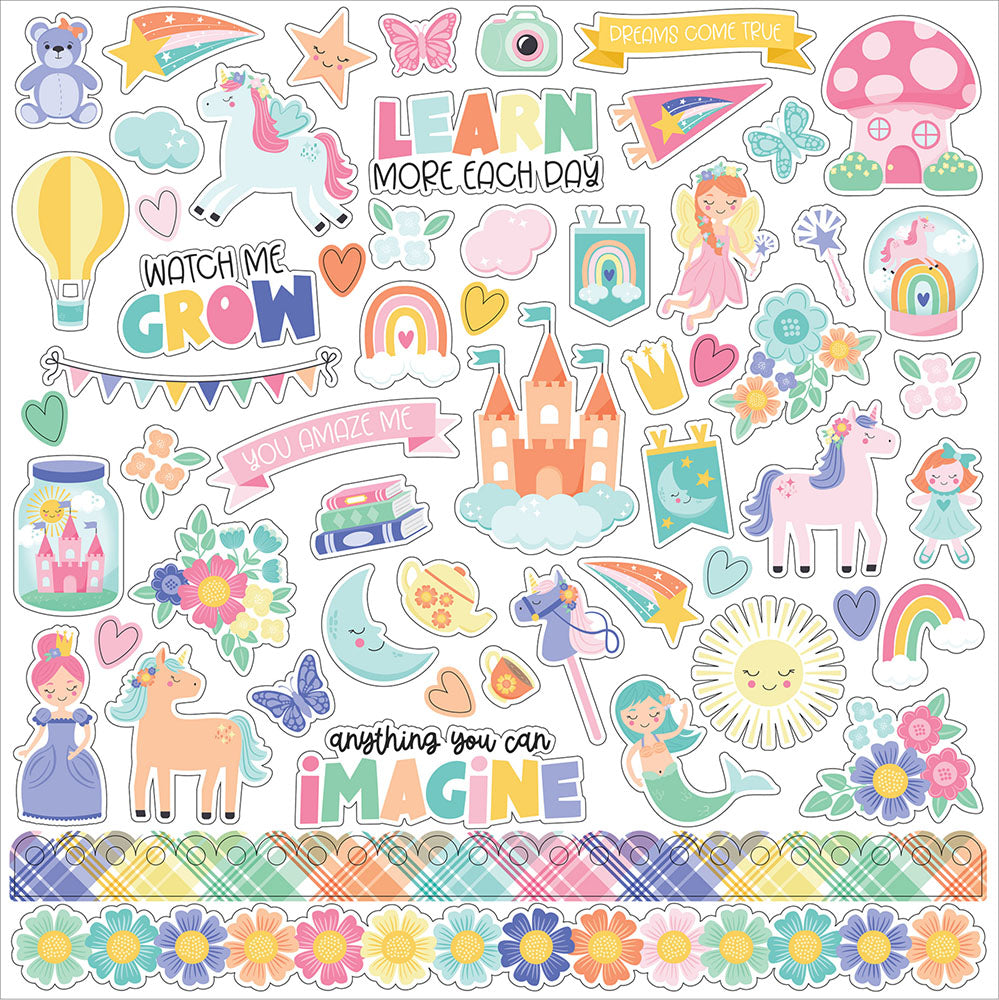 My Little Girl Element Stickers – Echo Park Online Hot Sale