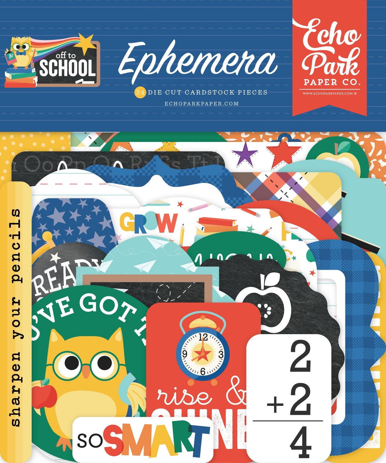Off To School Ephemera – Echo Park on Sale