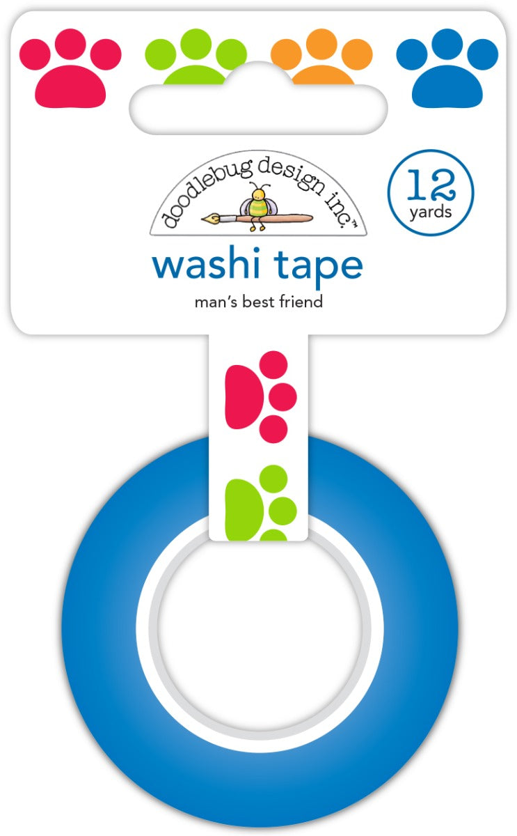 Man’s Best Friend Washi Tape- Doggone Cute Collection –  Doodlebug Design Online Sale