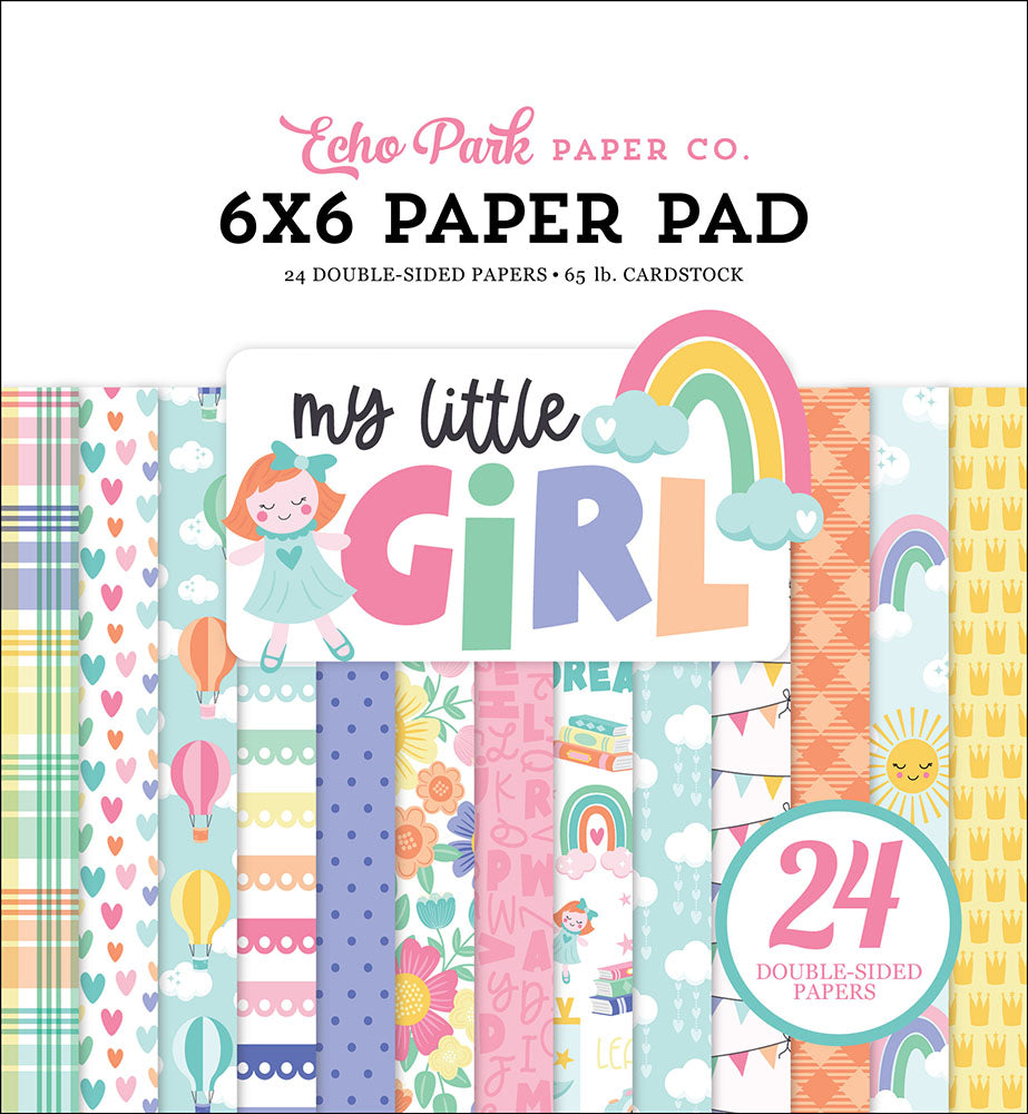 My Little Girl 6″ x 6″ Paper Pad – Echo Park Online Hot Sale