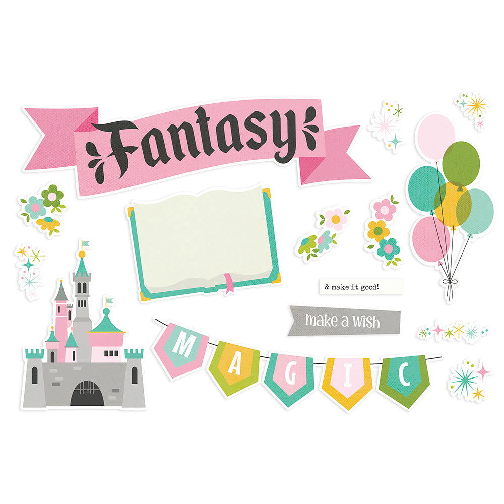 Say Cheese Fantasy at the Park Simple Page Pieces – Simple Stories Online Sale