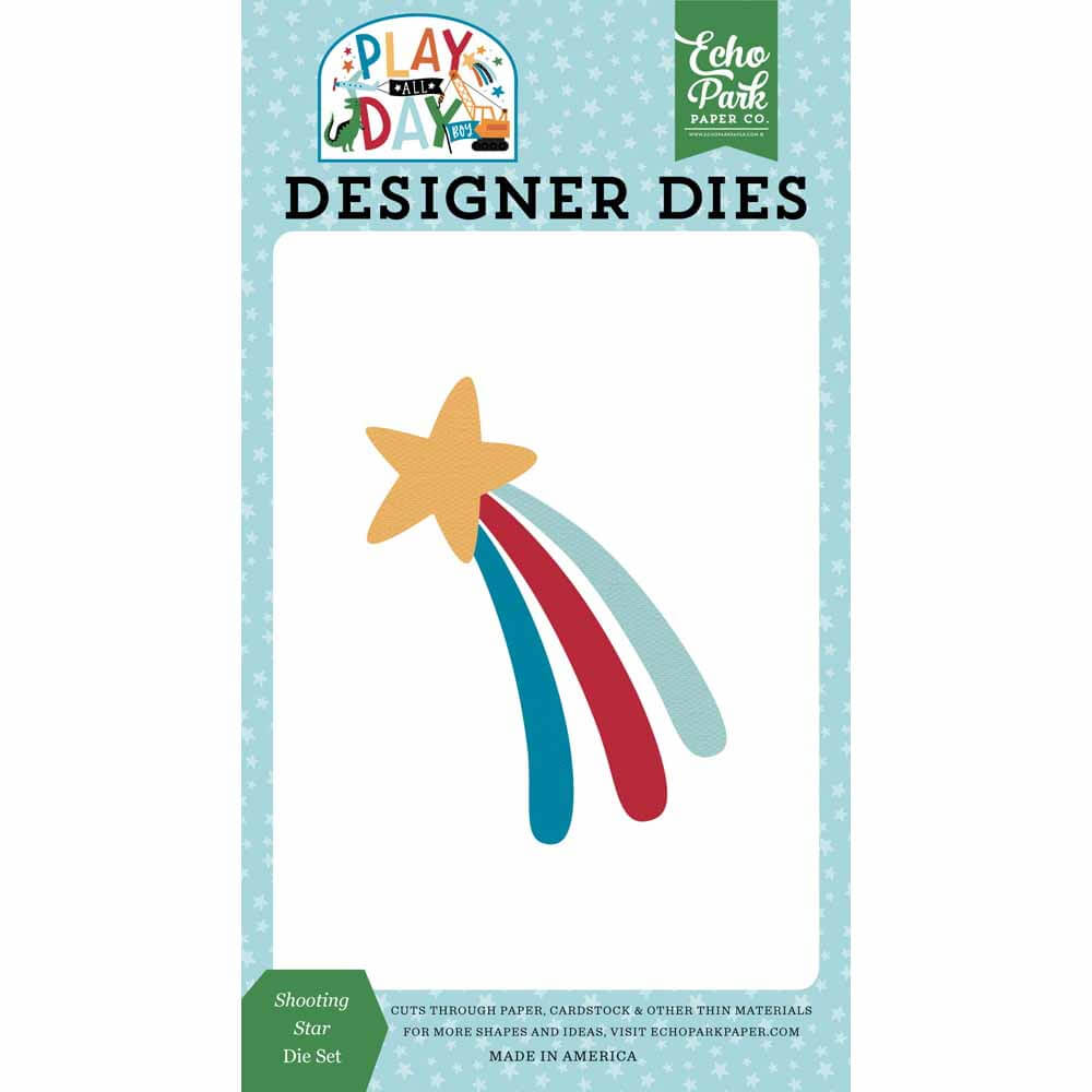 Shooting Star Die Set – Play All Day Boy – Echo Park Online Sale