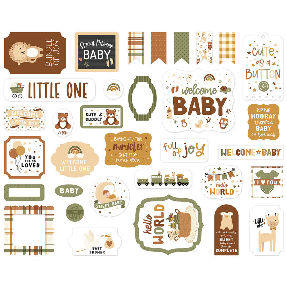 Special Delivery Baby Ephemera – Echo Park Discount