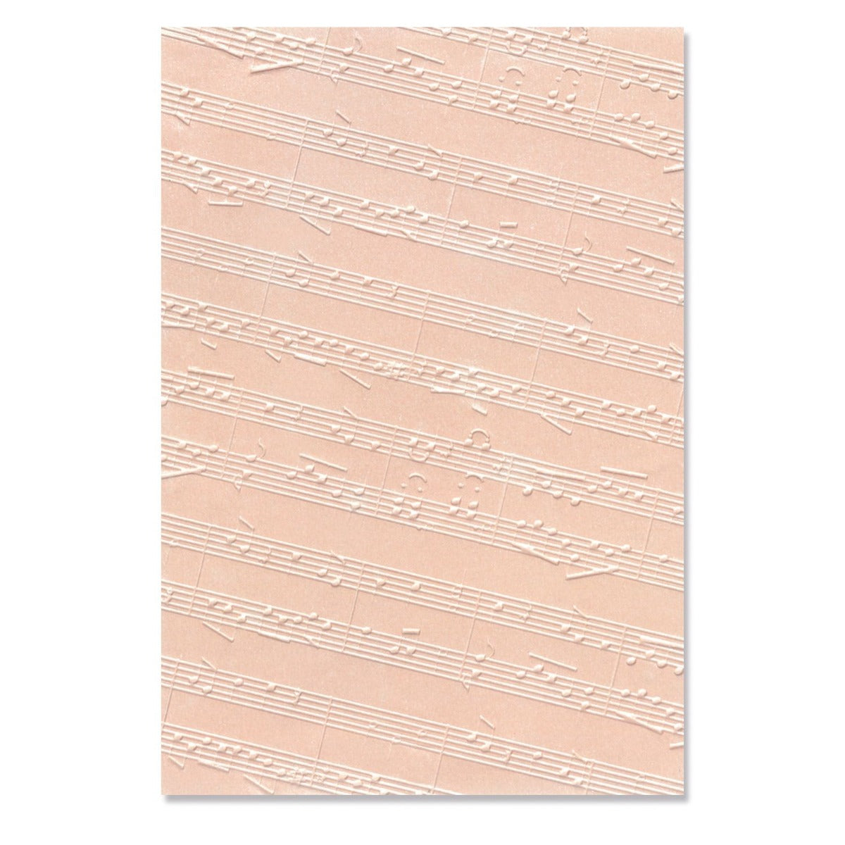 Music Notes 3D Textured Impressions Embossing Folder – Sizzix Online now