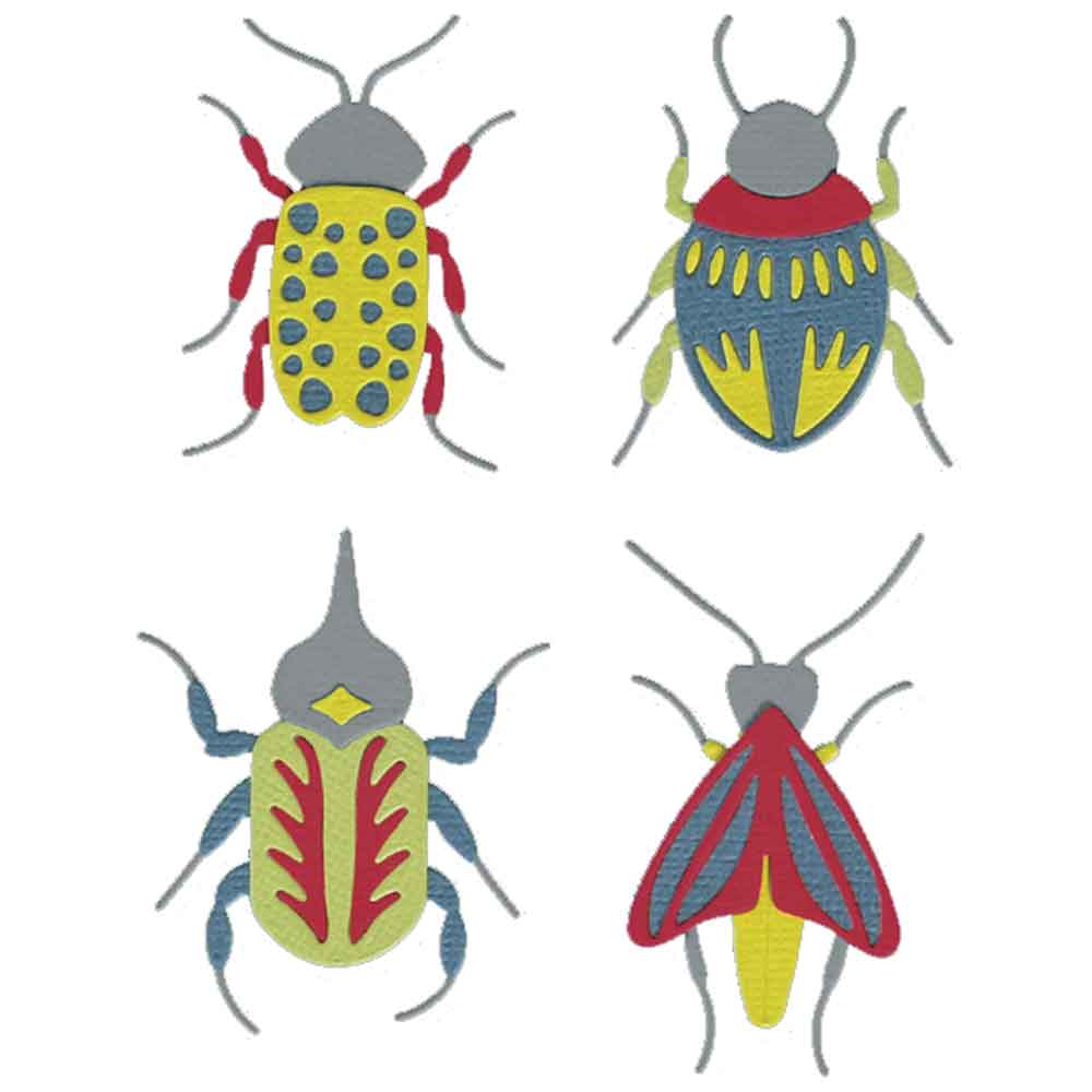 Patterned Bugs Thinlits Dies – Jennifer Ogborn – Sizzix Hot on Sale
