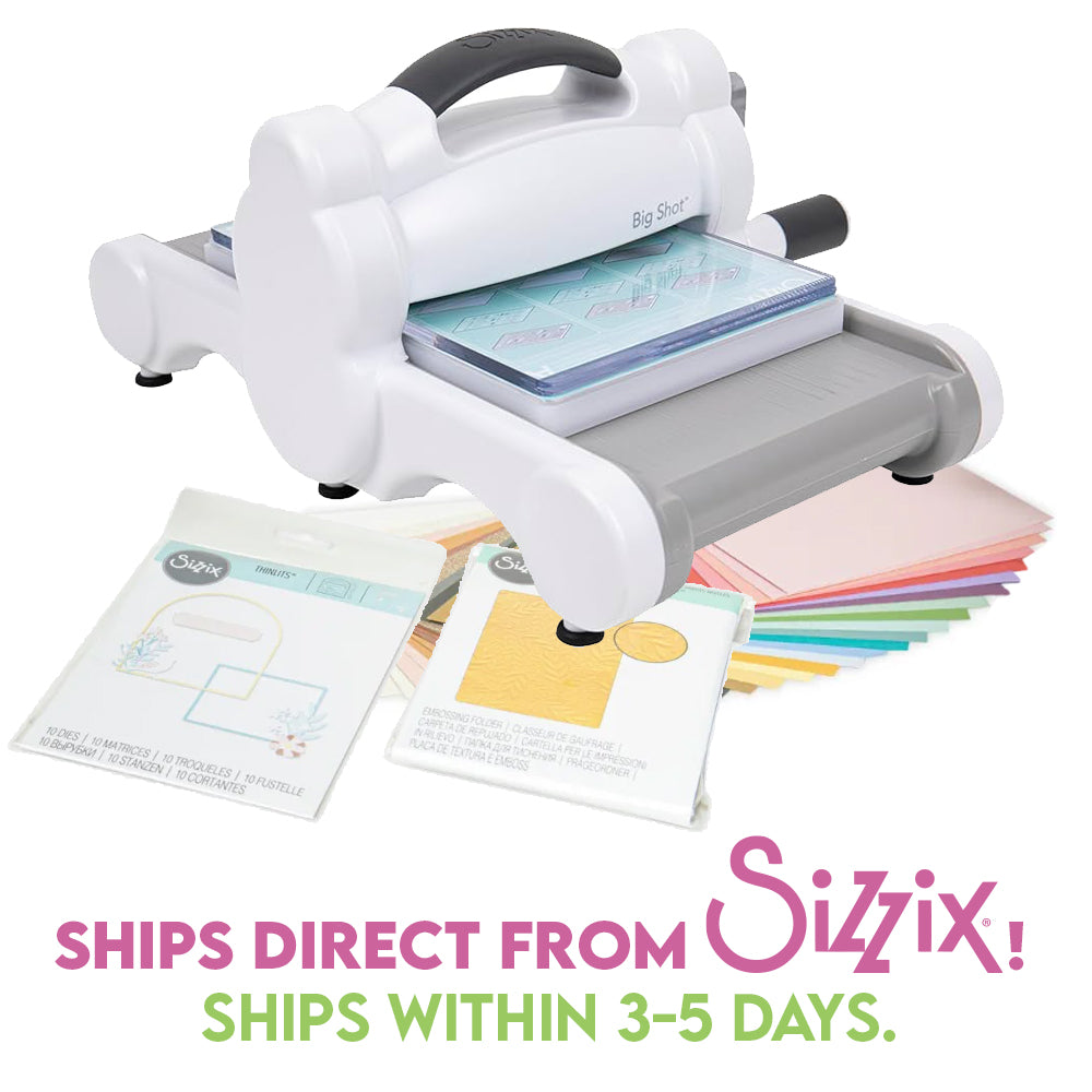 New Big Shot Starter Kit White & Gray   – Sizzix Supply