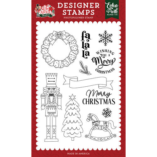 Nutcracker Stamp Set – Nutcracker Christmas – Echo Park Online