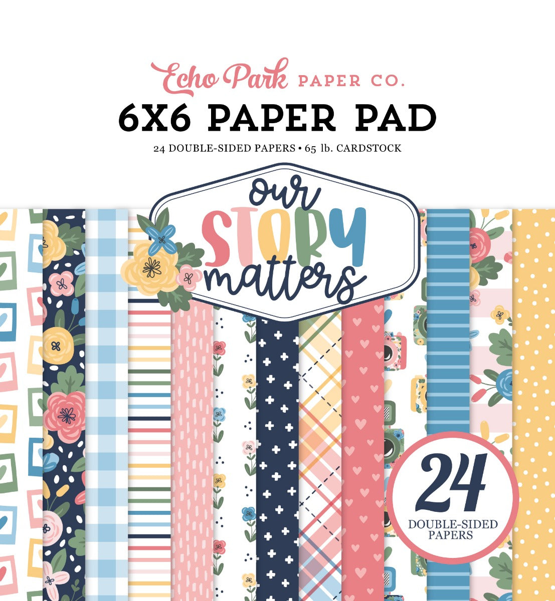 Paper Pad, 6×6 – Our Story Matters – Echo Park Online Hot Sale