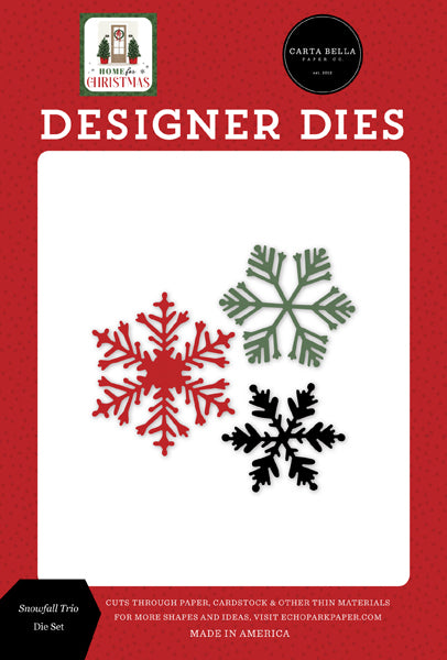 Snowfall Trio Dies – Home For Christmas – Carta Bella Sale