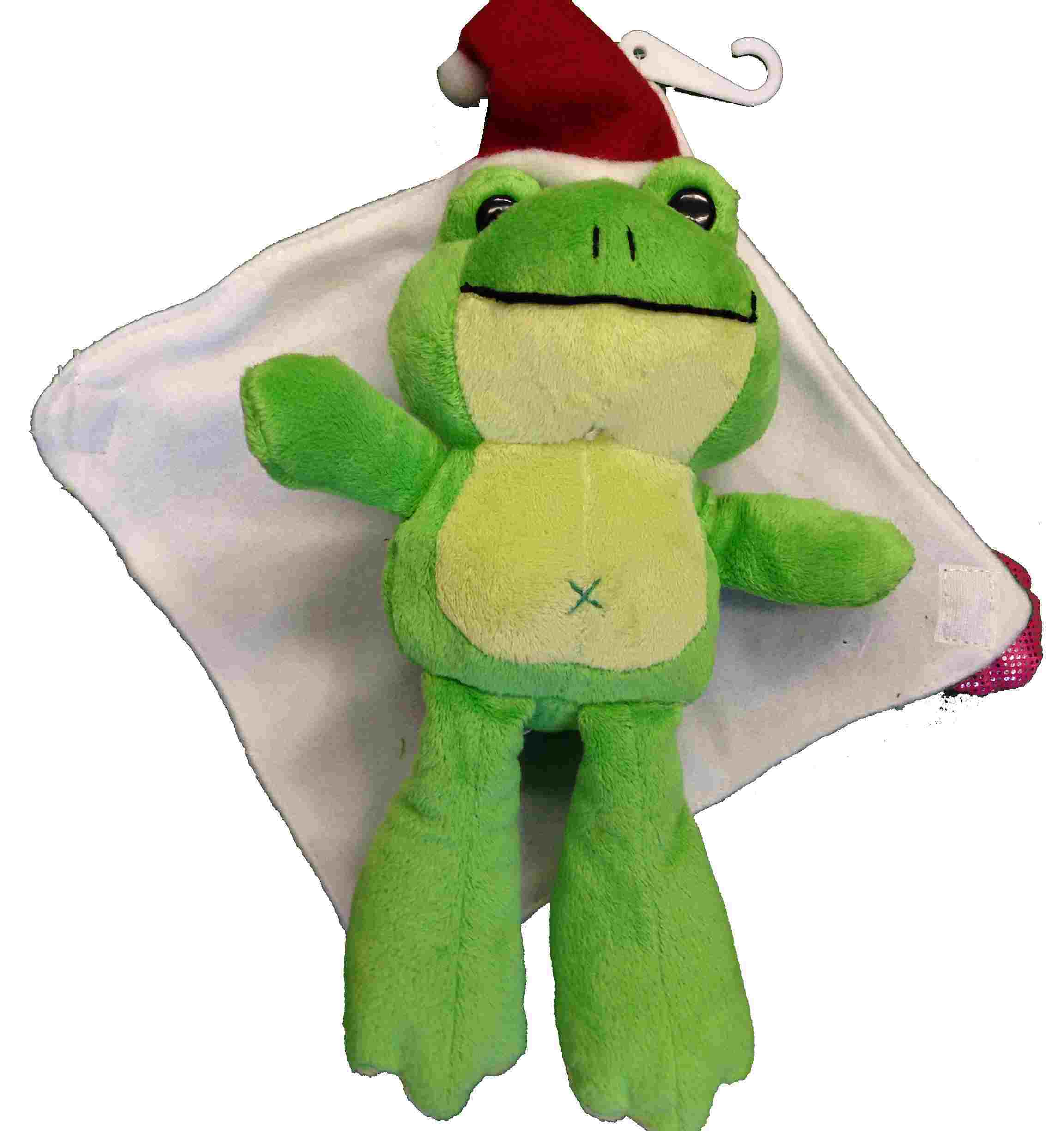 Snuggle Buddies – Santa Frog on Sale
