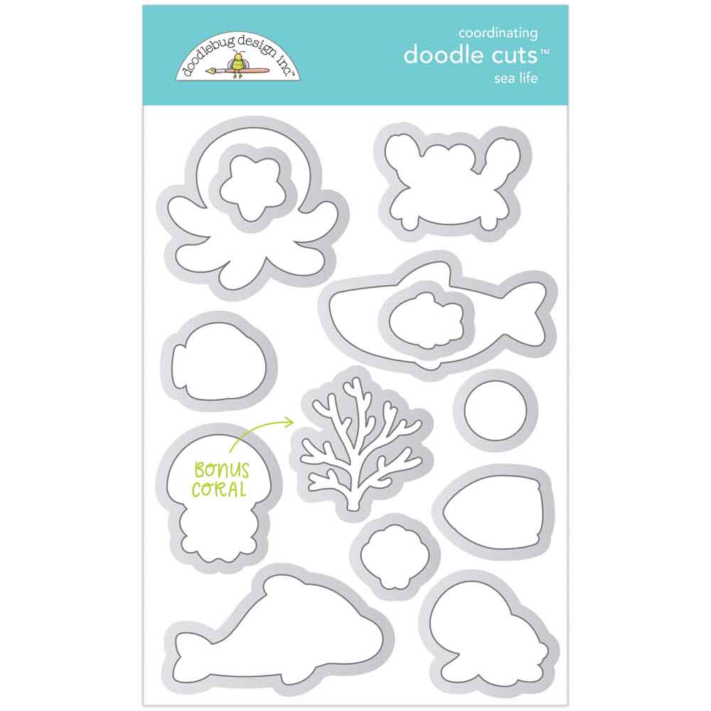 Sea Life Doodle Cuts – Seaside Summer – Doodlebug on Sale
