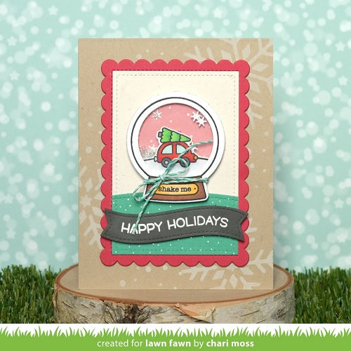 Snow Globe Scenes Shaker Add-On Lawn Cuts Dies – Lawn Fawn Online Sale