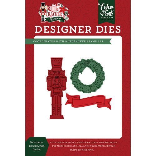 Nutcracker Coordinating Die Set – Nutcracker Christmas – Echo Park Online