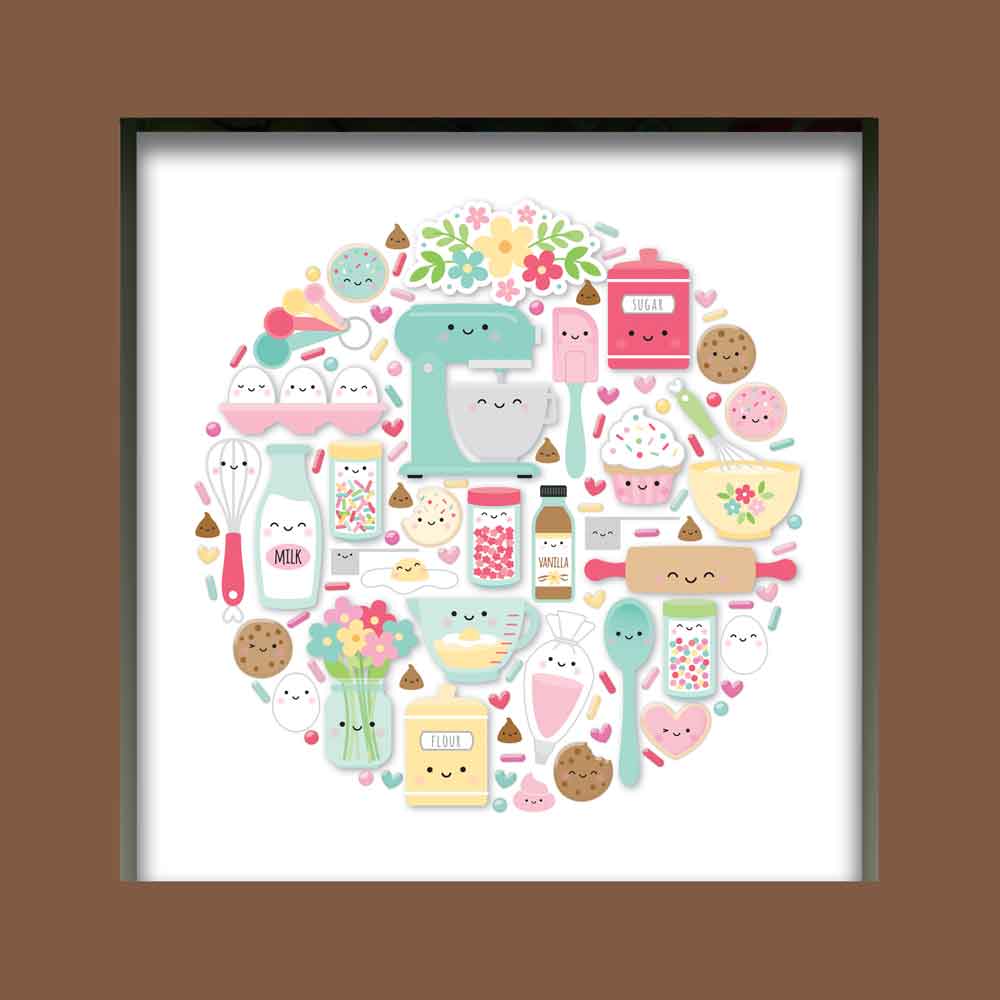 Made With Love Shadow Box Insert Kit – Doodlebug Online Sale