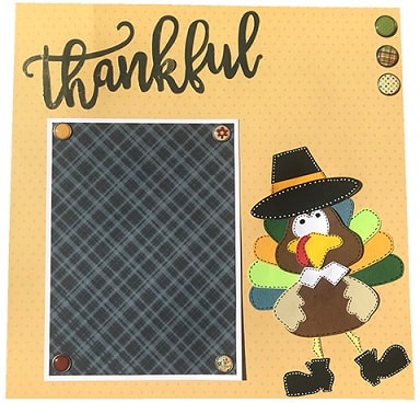 Pilgrim Turkey SVG Image File Download for Thanksgiving Projects on Sale