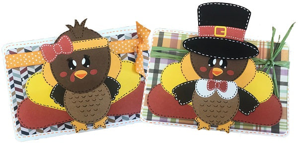 Pilgrim Turkey SVG Image File Download for Thanksgiving Projects on Sale