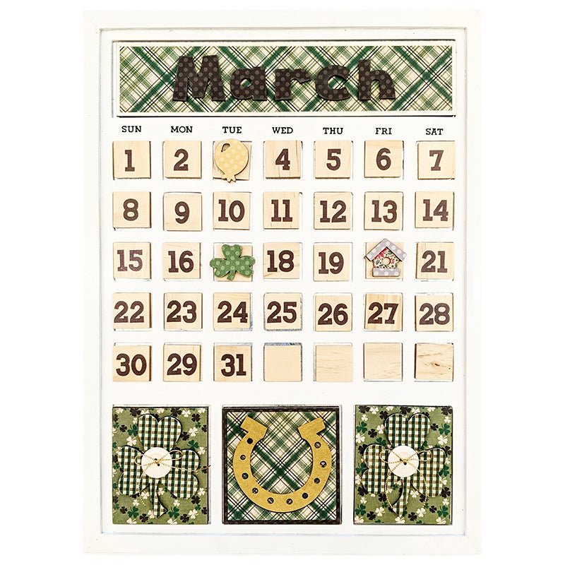 March Magnetic Calendar – Foundations Decor Supply