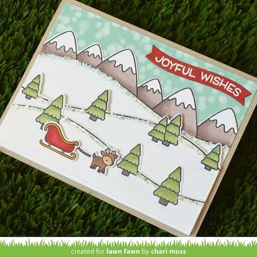 Over The Mountain Borders Stamps – Lawn Fawn Fashion