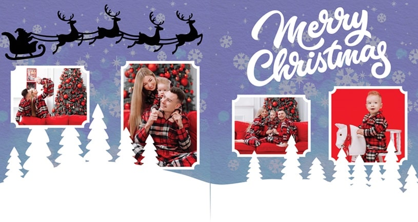 Santa Sleigh SVG Image File Download for Christmas Projects Online Hot Sale