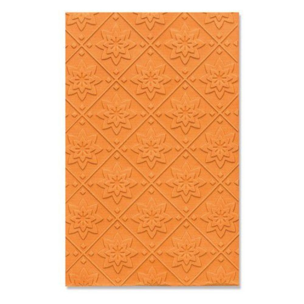 Mini Mosaic Multi-Level Textured Impression Mini Embossing Folder- Lisa Jones – Sizzix Online Hot Sale